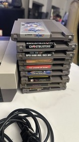 Nintendo Entertainment System NES Console-NES-001 - Gray w/power cord