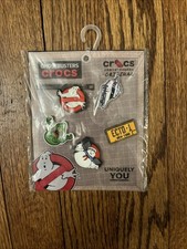 Uniquely You Crocs Jibbitz Charms Ghostbusters 5 Pack NEW / Authentic