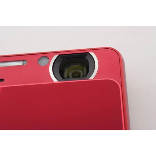 SONY Cyber Shot DSC-T110 Red 16.1MP Digital Camera 4x Optical Zoom - Picture 8 of 9