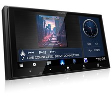 Kenwood DMX8710S AM FM HD 6.2" Car Stereo, Wireless Apple CarPlay, Android Auto