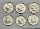 1964 KENNEDY HALF DOLLAR COINS  90% SILVER (Lot Of 6)