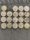 Lot Of 20 Kennedy Half Dollars, 40% Silver Circulated 1965-1969