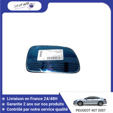 Glace de rétroviseur Peugeot 407