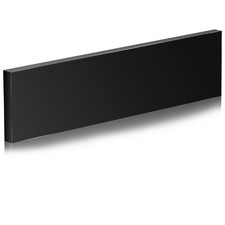 HDPE Plastic Block 1/2In Black Plastic Block 12X3In Perfect for Diverse DIY Craf