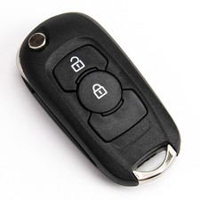 CHIAVE GUSCIO PER OPEL ASTRA K 2015-2017 LAMA HU100 2 PULSANTI