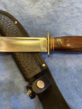 Kabar USA  5.5in Sheath Knife Vgc. Sheath 1209