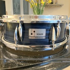 SONOR Vintage 1960’s Teardrop Blue Onyx Snare Drum