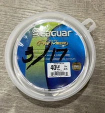 SEAGUAR FLUORO PREMIER Fluorocarbon Leader 40lb/ 25yd New