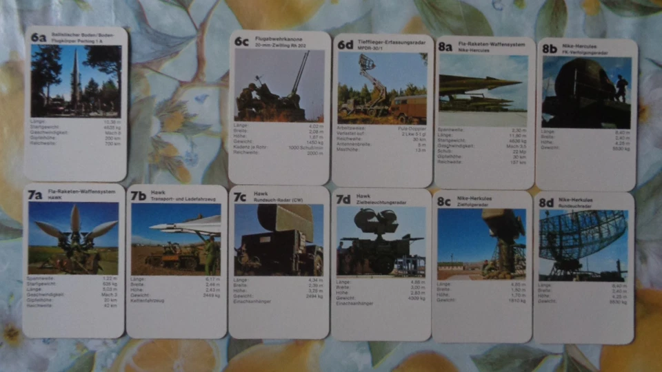 Quartett Konvolut mit Fehlkarten - Bild 4 von 4