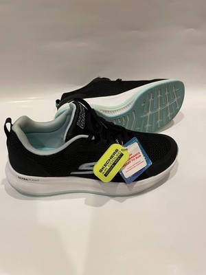 Sketchers Go Run Pulse Black/Turquoise Womens