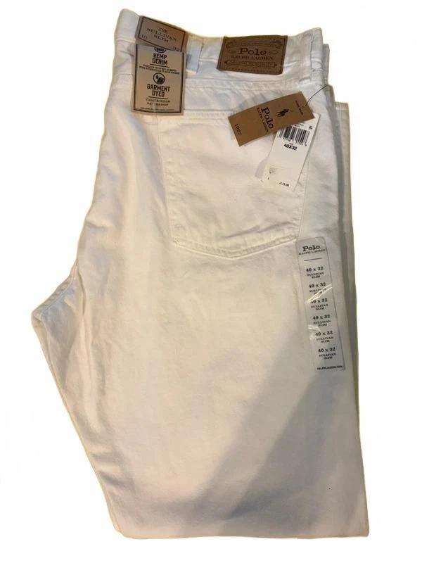 Polo Ralph Lauren White Slim Jeans for Men for sale | eBay