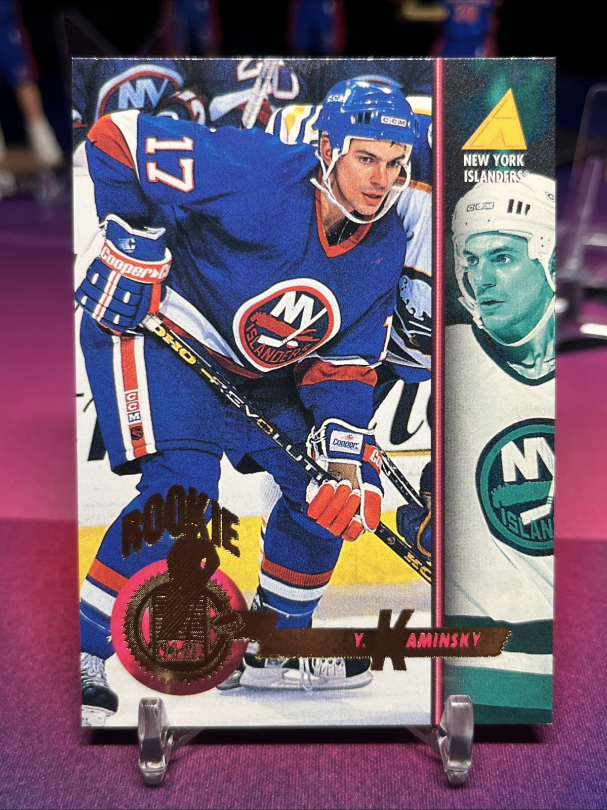 Yan Kaminsky - 1994-95 Pinnacle #263 Rookie New York Islanders