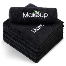 Microfiber Makeup Remover Cloths - Super Soft Quick Dry Face Towels F