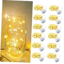 12 Pack Fairy Lights, Mini String Lights 12P Warm White