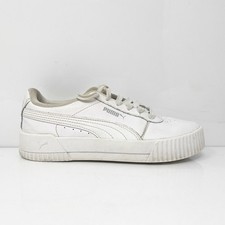 Puma Womens Carina 370325-02 White Casual Shoes Sneakers Size 6.5