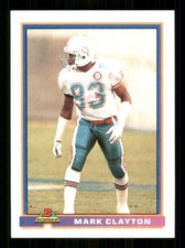 1991 Bowman #286 Mark Clayton Miami Dolphins 59129