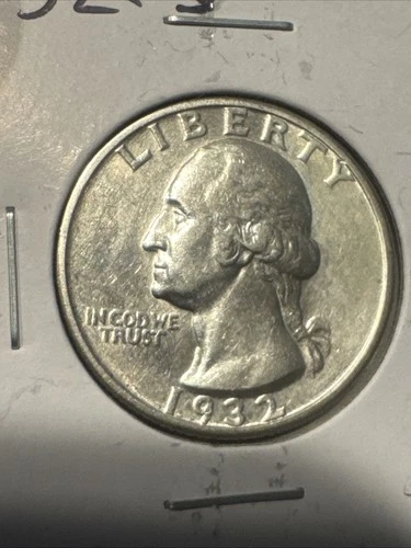 Uncirculated 1932-S San Francisco Mint Silver Washington Quarter