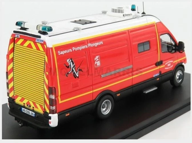 ALERTE ALERTE0090 IVECO FIAT - NEW DAILY 50-18 VAN SDIS 36 SAPEURS POMPIERS PLON - Immagine 2 di 2