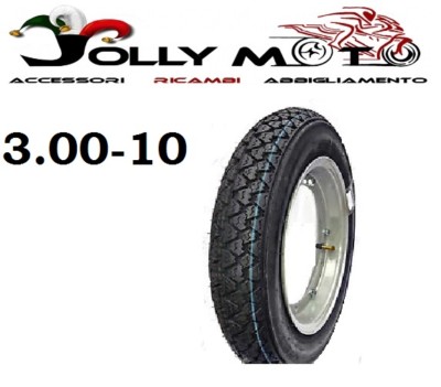 Kit Ruota Completa Gomma Camera Cerchio 3.50/10 350 10 Per Piaggio Vespa PX 125 150 200 - Foto 10