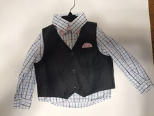 New Nordstrom Andrew Fezza 2Pc. Toddler 3T Vest set Bowtie MSRP 89 B1