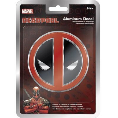 New Marvel Deadpool Emblem Chrome 3D Decal Sticker For Cars Truck Chroma 