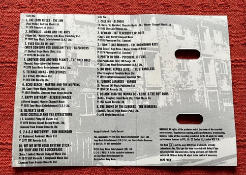 VARIOUS ARTISTS - CASSETTE TAPE WITH PAPER LABELS - THE SOUND OF THE SUBURBS - Picture 5 of 5