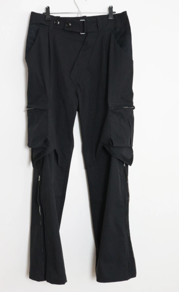 Kiko Kostadinov 00092020 Bindra Cargo Black Trouser | eBay Kiko Kostadinov 00092020 Bindra Cargo Black Trouser | eBay