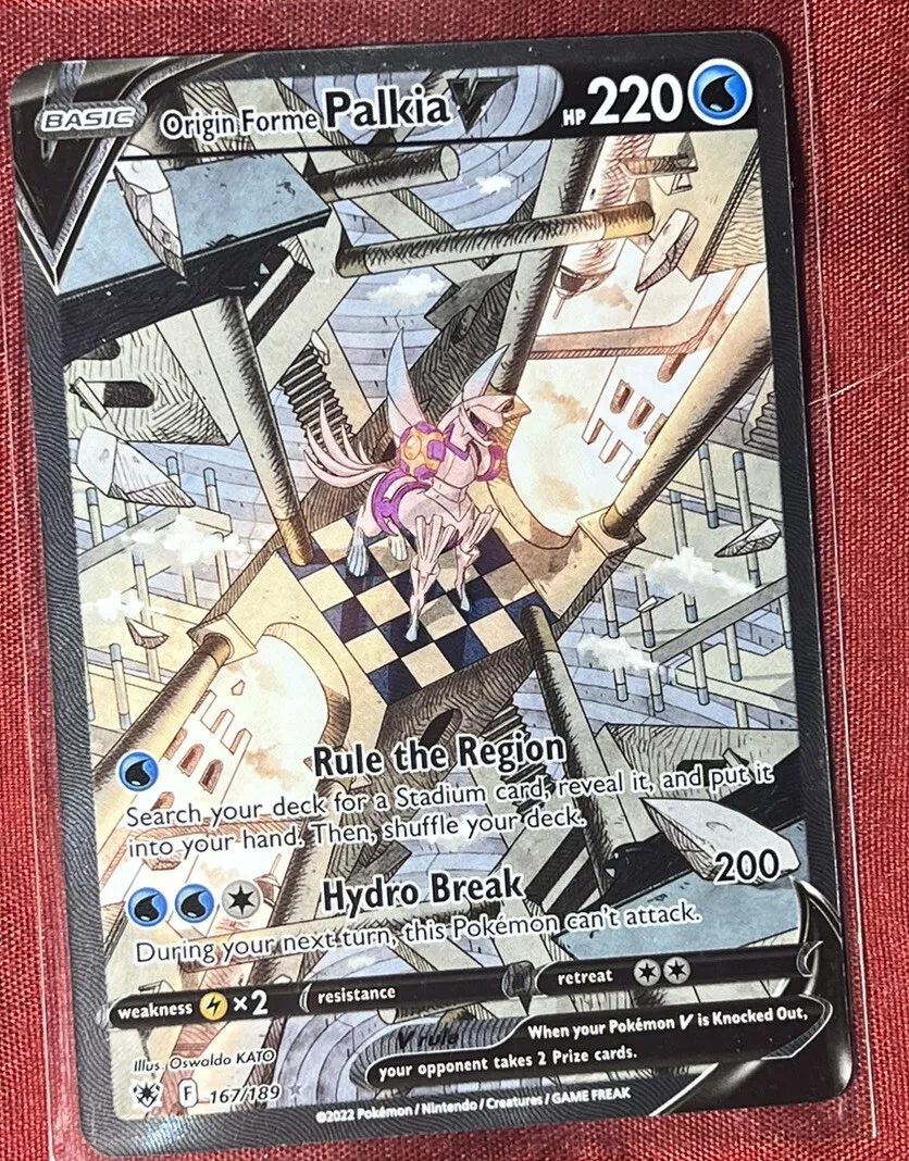 Origin Forme Palkia V (Alternate Full Art)