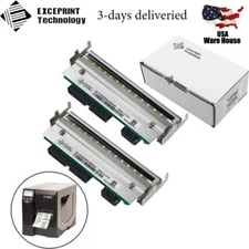 ✅ 2× 79800M Printhead for Zebra ZM400 Printer - 203dpi Precision Print Head US ✅