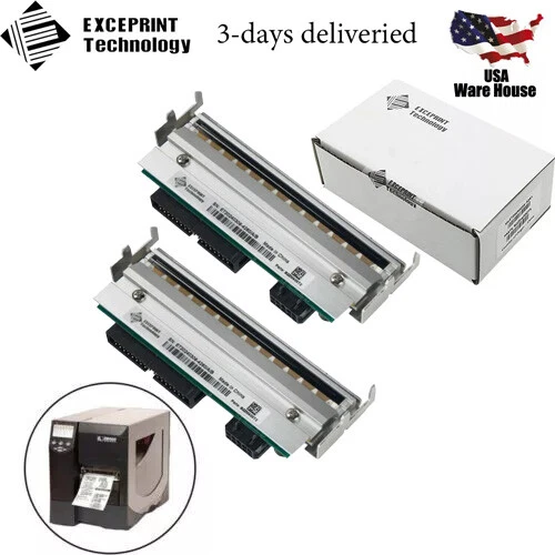 2X 79800M Printhead for Zebra ZM400 Printer - 203dpi Precision Print Head US