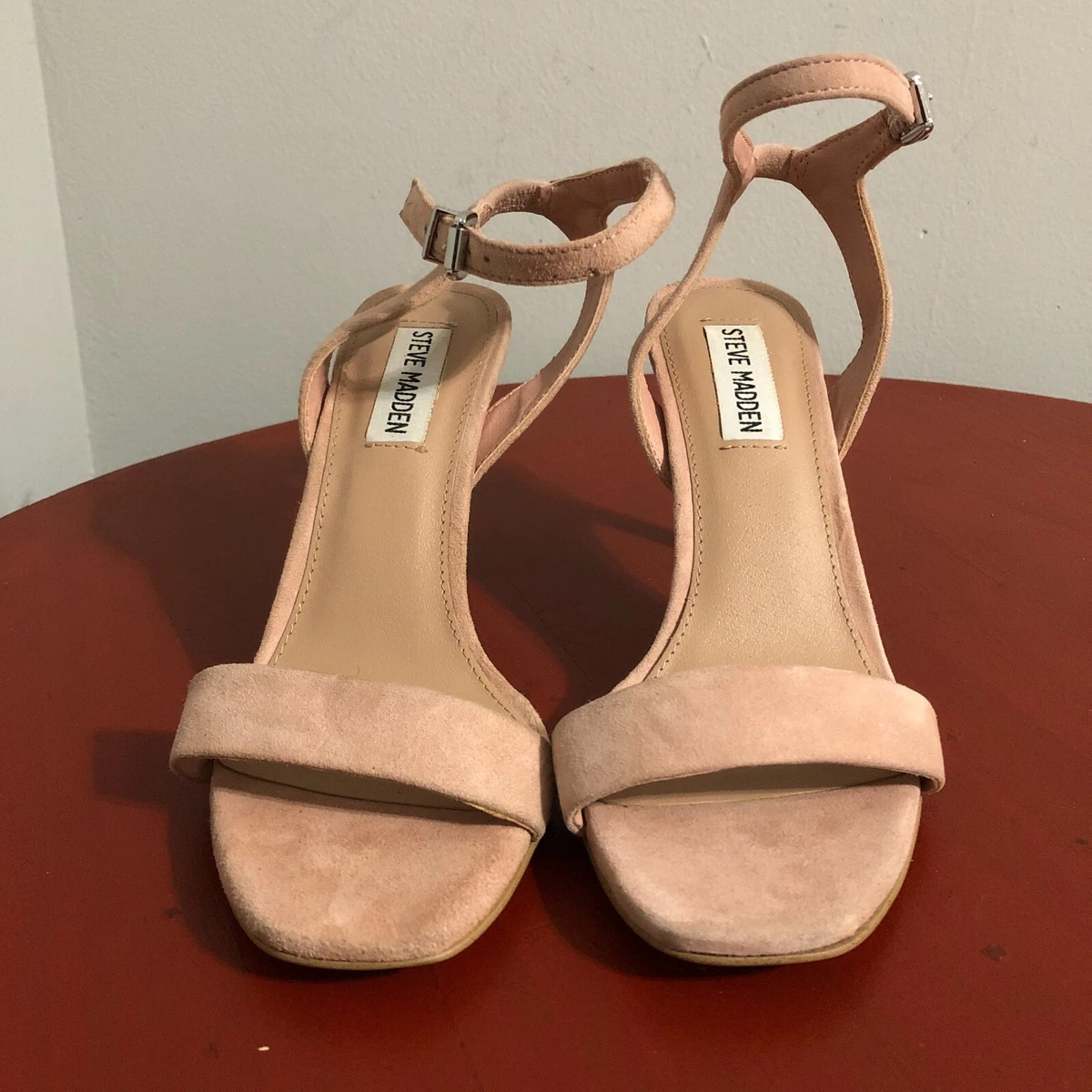 Steve Madden Faith Women s Size 6M Shoes Pink Suede Open Toe