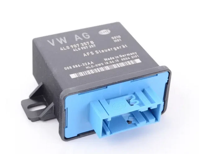 NOVO AUDI A6 4F C6 FARÓIS UNIDADE DE CONTROLE DE ALCANCE 4L0907357B FABRICANTE DE EQUIPAMENTO ORIGINAL - Imagem 3 de 3