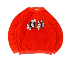 Vintage 1990s Disney 101 Dalmatians Fleece Promo Sweatshirt Mens Size Large