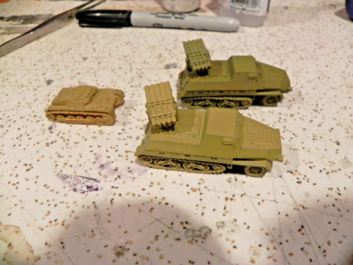 Flames of war   German    2 PanzerWrfer 42 ;  Pzkw I  ammo Carrier - Picture 1 of 1