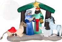 Gemmy Industries Tv208788 Air Blown Nativity Scene Free Shipping Gemmy Industries Tv208788 Air Blown Nativity Scene Free Shipping