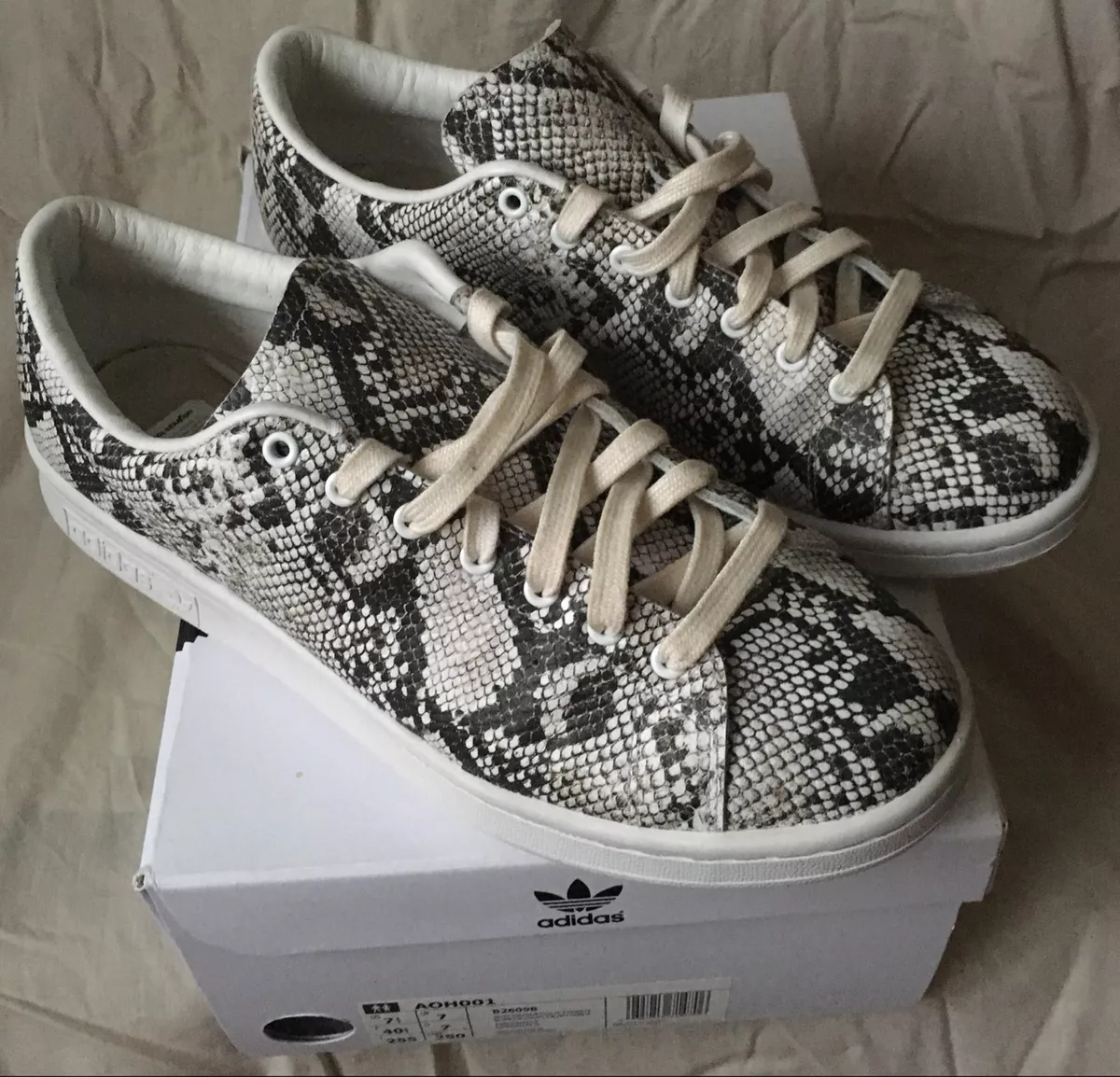 DS RARE STAN SMITH CONSORTIUM HAILLET HYKE PYTHON UK 7 eBay