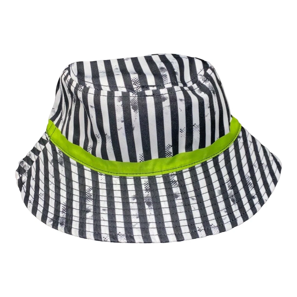 Universal Studios Halloween Horror Nights 2021 Beetlejuice Sombrero Cubo Reversible Foto 2 de 3