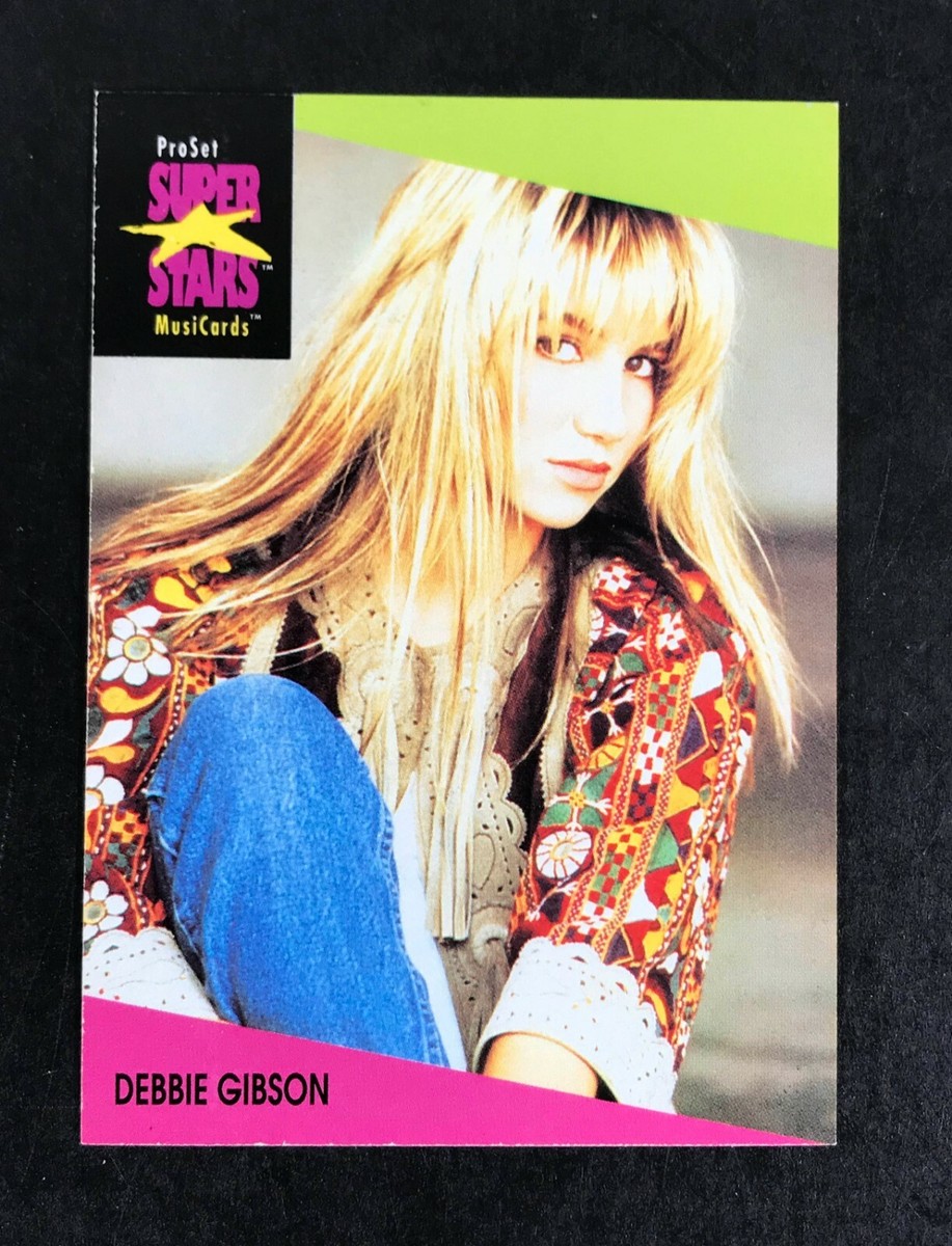 DEBBIE GIBSON Trading Card #44 ProStar SUPER STARS MusiCards 1991