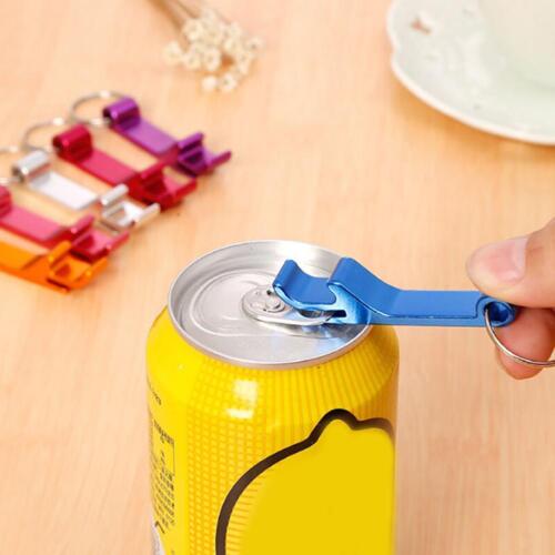 Portable 4 in 1 Bottle Opener Chain Keyring Keychain 2022 Bar Beer Metal U1G0 - Picture 1 of 19