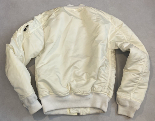 Alpha Industries x Eröffnungszeremonie Bomberjacke WEISS XS SLIM wendbar MA-1 - Bild 4 von 15