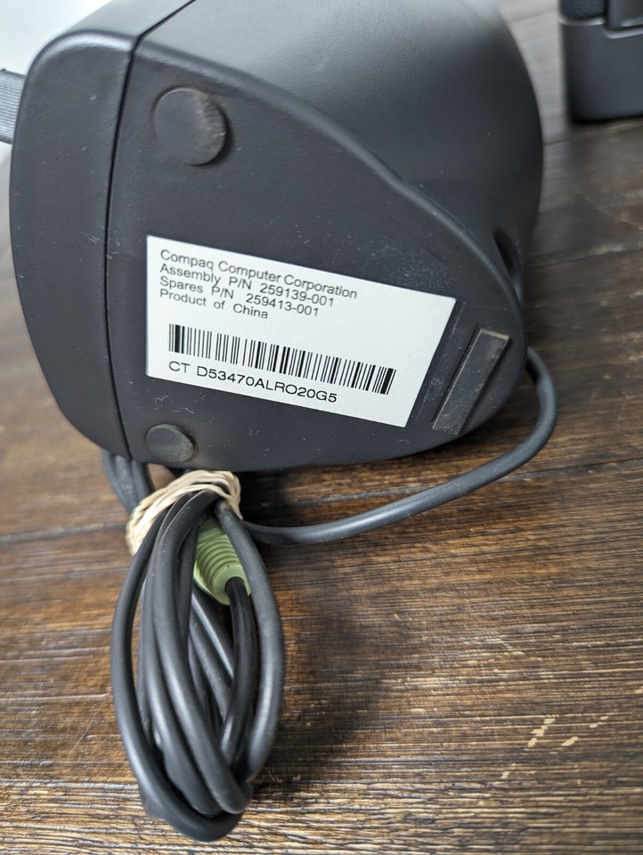 Compaq JBL Platinum Series Wired Speakers Model SP08A11 with Power Cord