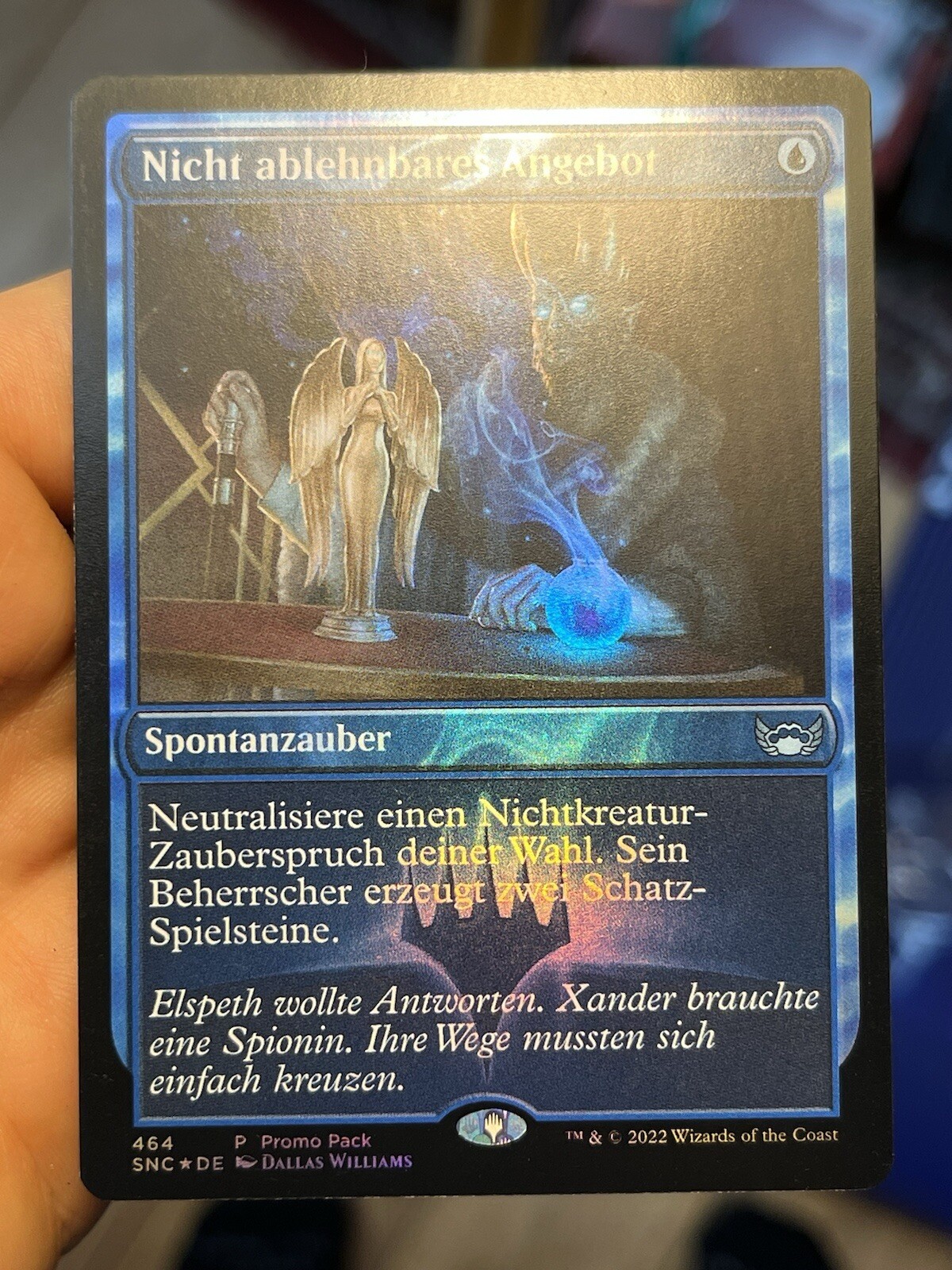 German Foil • An Offer You Can’t Refuse • Unplayed Promo • Mtg (943)