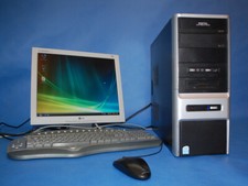 Komputer do starych gier + monitor LCD LG