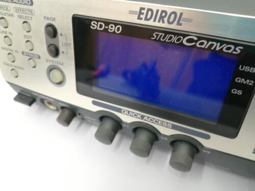 Roland Edirol SD-90 Studio Canvas MIDI Sound Module JUNK - Picture 3 of 9
