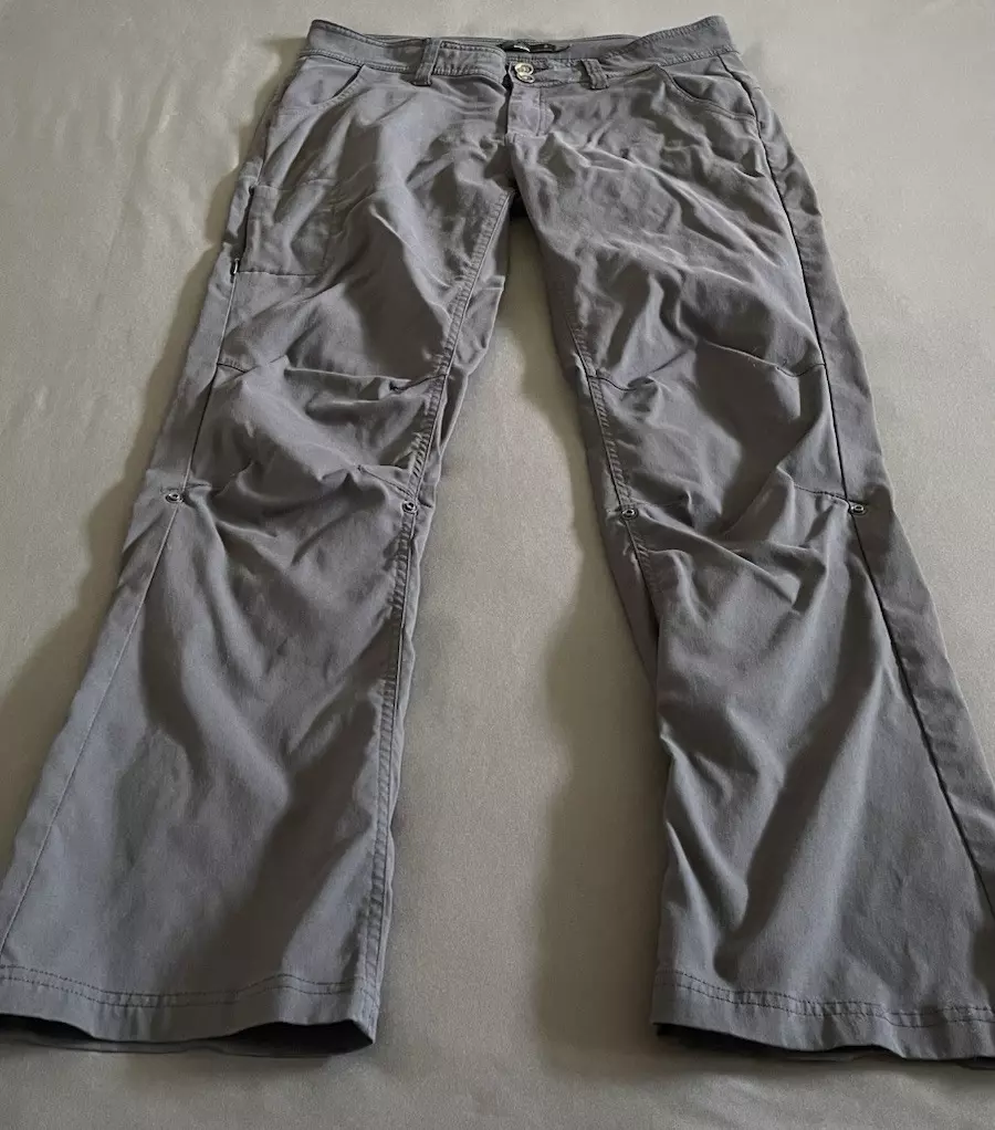 prana hiking outdoor climbing roll up stretch pants