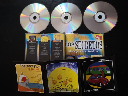 LOS SECRETOS (ENRIQUE URQUIJO) (3CD) DISCO.BÁSICA:CAMBIO PLANES-A TU LADO-DOS CA - Imagen 8 de 17
