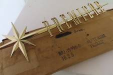 1 1956 1957 Lincoln Premiere Gold Emblem Badge Insignia Nameplate Script 1 1956 1957 Lincoln Premiere Gold Emblem Badge Insignia Nameplate Script
