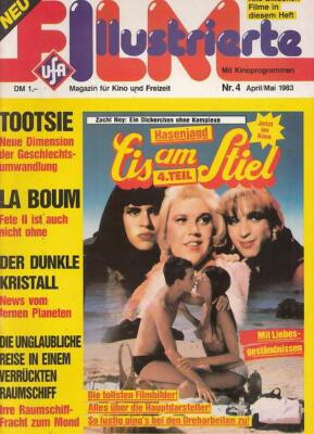 Filmillustrierte Sophie Marceau,Dustin Hoffman,Romy Schneider,Der dunkle Kristal