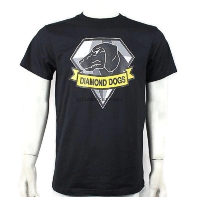 MGS Metal Gear Solid V DIAMOND DOG T-SHIRT The Phantom Pain Big Boss