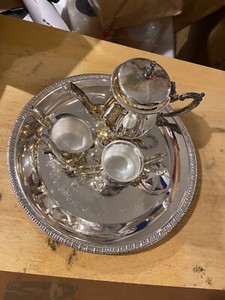 Silverplated Mini Coffee Set